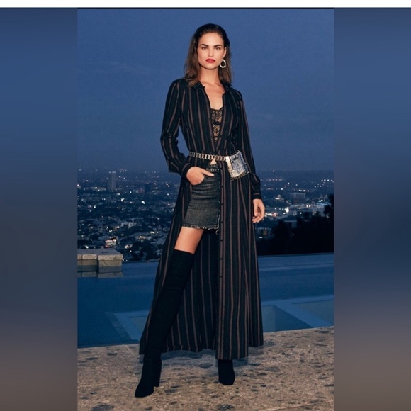 Maxi long sleeve dress - Picture 2 of 9